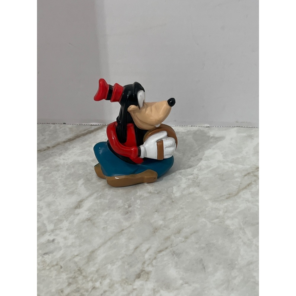 Vintage 1986 Walt Disney Goofy Approx 3" Tall Plastic Figural Gumball Dispenser